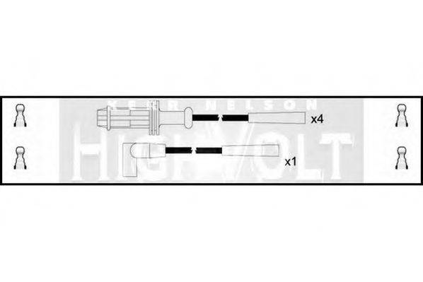 STANDARD OEF032 Комплект проводов зажигания