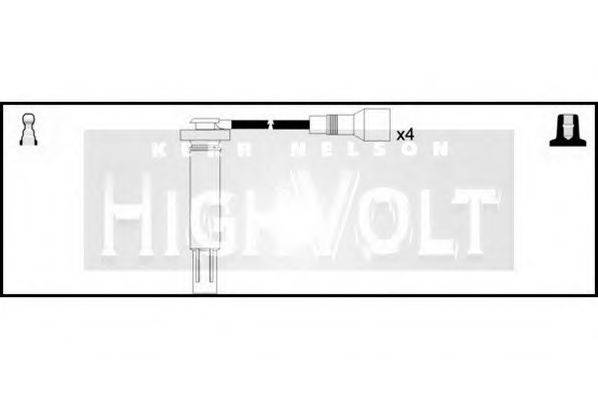 STANDARD OEF725 Комплект проводов зажигания