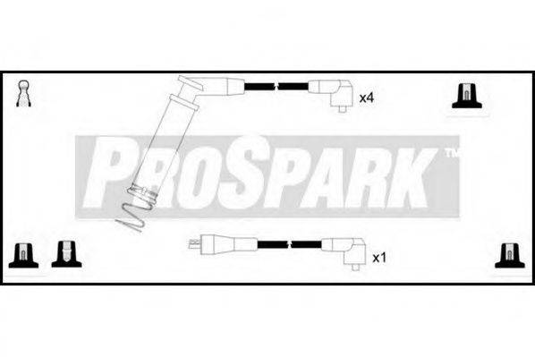 STANDARD OES461 Комплект проводов зажигания