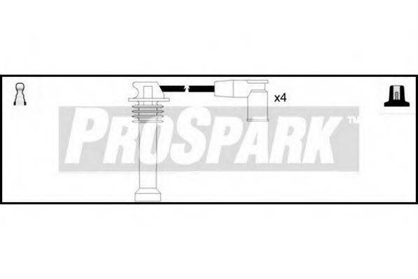 STANDARD OES531 Комплект проводов зажигания