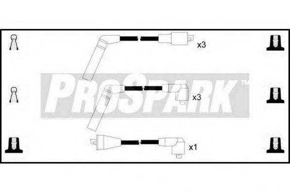 STANDARD OES691 Комплект проводов зажигания