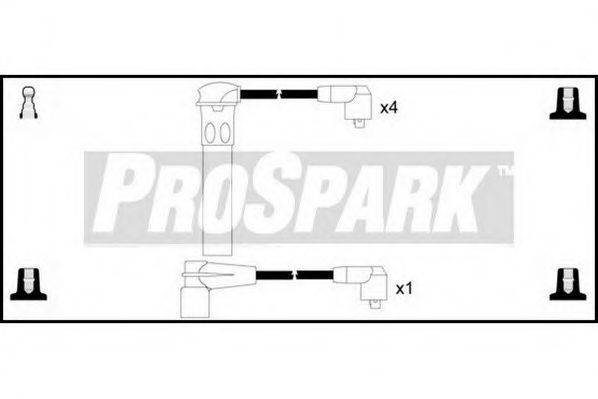 STANDARD OES715 Комплект проводов зажигания