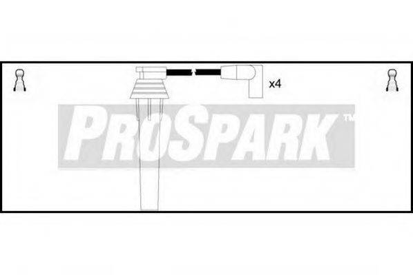 STANDARD OES790 Комплект проводов зажигания