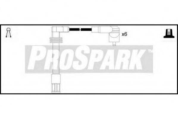 STANDARD OES801 Комплект проводов зажигания