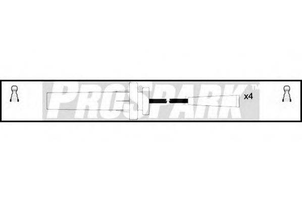 STANDARD OES825 Комплект проводов зажигания
