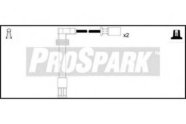 STANDARD OES856 Комплект проводов зажигания