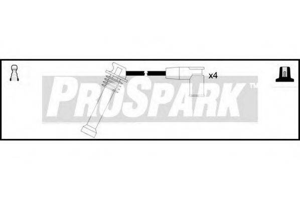 STANDARD OES881 Комплект проводов зажигания