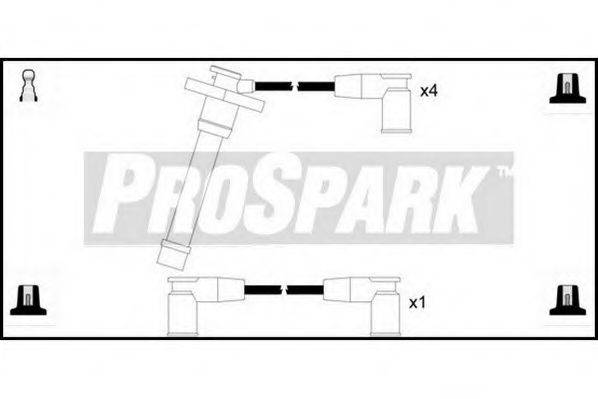 STANDARD OES883 Комплект проводов зажигания