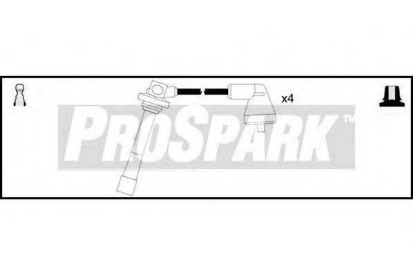 STANDARD OES924 Комплект проводов зажигания