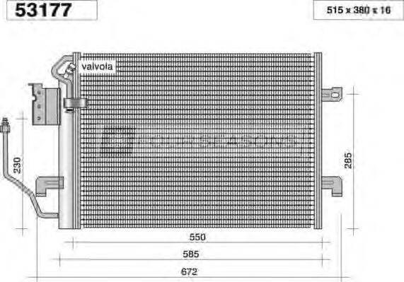 STANDARD F453177 Конденсатор, кондиционер