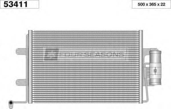 STANDARD F453411 Конденсатор, кондиционер