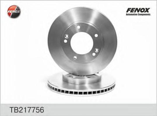 FENOX TB217756 Тормозной диск