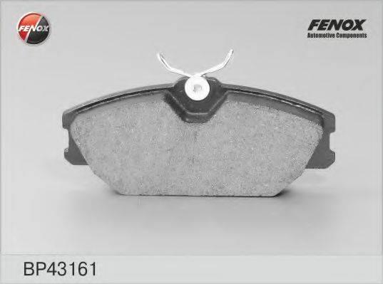 FENOX BP43161 Комплект тормозных колодок, дисковый тормоз
