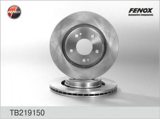 FENOX TB219150 Тормозной диск