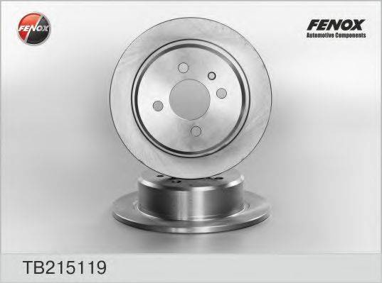 FENOX TB215119 Тормозной диск