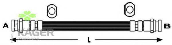 KAGER 380409 Тормозной шланг