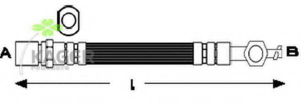 KAGER 380716 Тормозной шланг