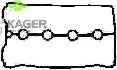 KAGER 290055 Прокладка, крышка головки цилиндра