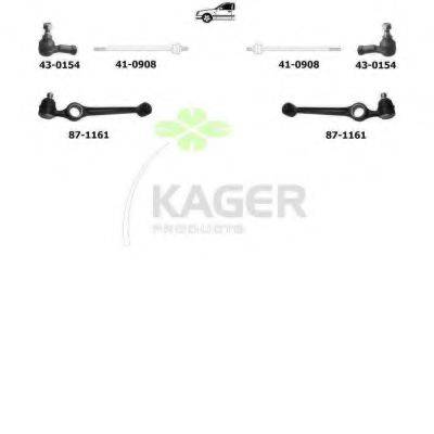 KAGER 800069 Подвеска колеса