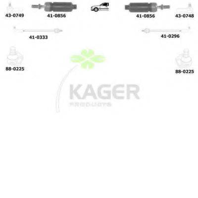 KAGER 800846 Подвеска колеса