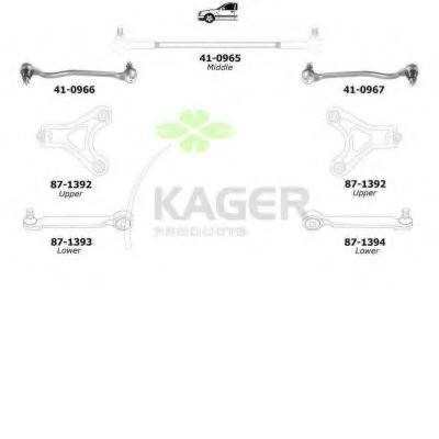 KAGER 801149 Подвеска колеса