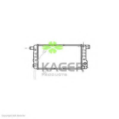 KAGER 310400 Радиатор, охлаждение двигателя