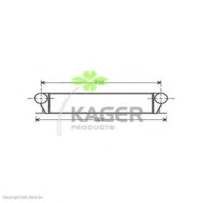 KAGER 313875 Интеркулер