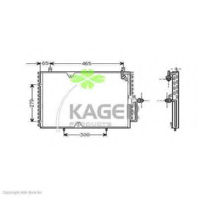 KAGER 945194 Конденсатор, кондиционер