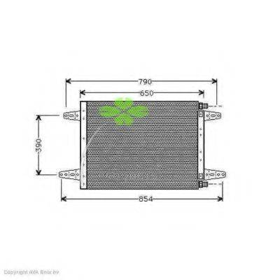 KAGER 945342 Конденсатор, кондиционер