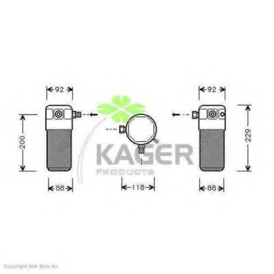KAGER 945487 Осушитель, кондиционер