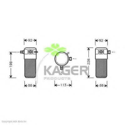 KAGER 945559 Осушитель, кондиционер