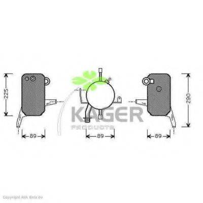 KAGER 945583 Осушитель, кондиционер