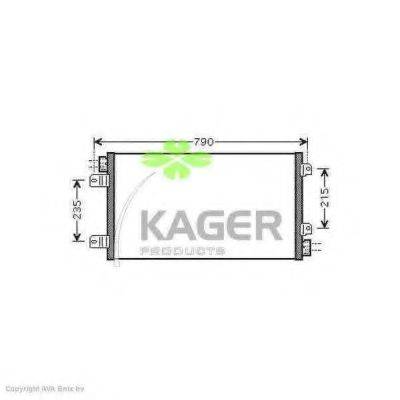 KAGER 946100 Конденсатор, кондиционер