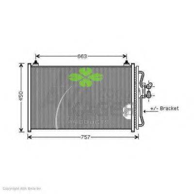 KAGER 946104 Конденсатор, кондиционер