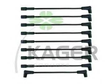 KAGER 640500 Комплект проводов зажигания