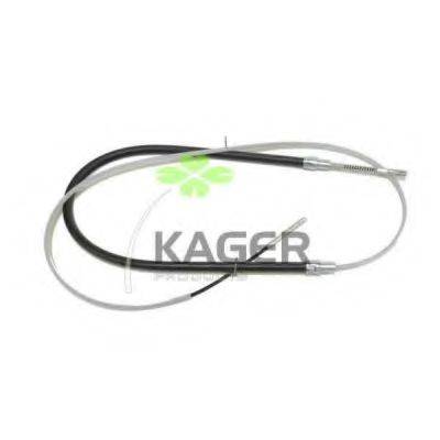 KAGER 190034 Трос, стояночная тормозная система