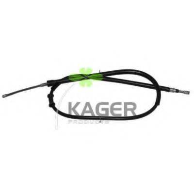 KAGER 190561 Трос, стояночная тормозная система