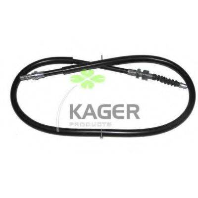 KAGER 190580 Трос, стояночная тормозная система