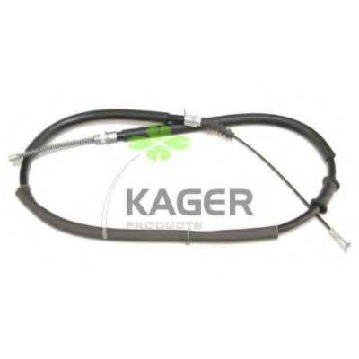 KAGER 190625 Трос, стояночная тормозная система