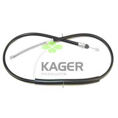 KAGER 190886 Трос, стояночная тормозная система