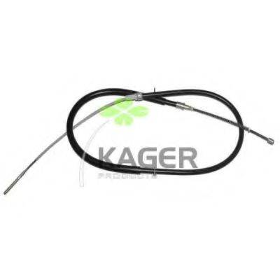 KAGER 190965 Трос, стояночная тормозная система