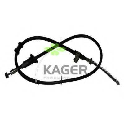 KAGER 191480 Трос, стояночная тормозная система