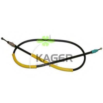 KAGER 191651 Трос, стояночная тормозная система