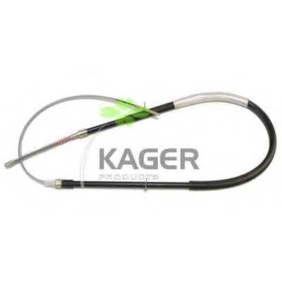 KAGER 191700 Трос, стояночная тормозная система
