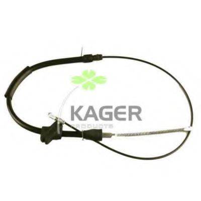 KAGER 190465 Трос, стояночная тормозная система