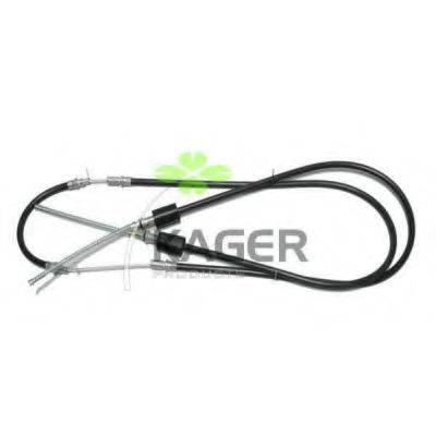 KAGER 190322 Трос, стояночная тормозная система