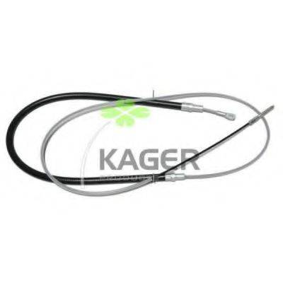 KAGER 190472 Трос, стояночная тормозная система