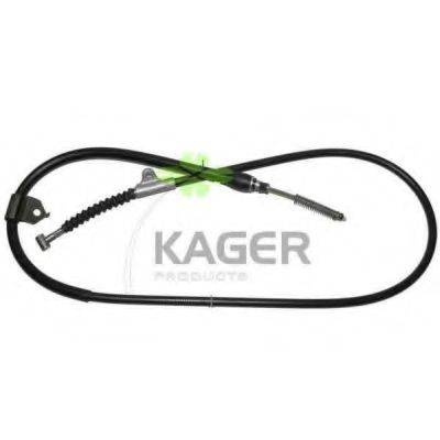 KAGER 190844 Трос, стояночная тормозная система
