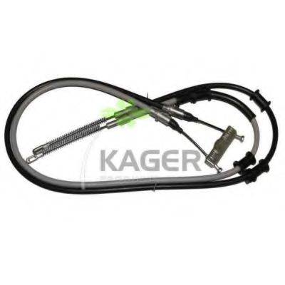 KAGER 190881 Трос, стояночная тормозная система