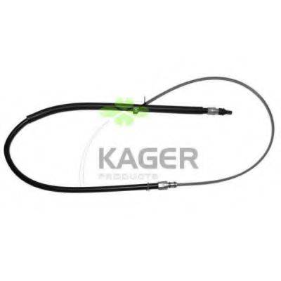 KAGER 191807 Трос, стояночная тормозная система